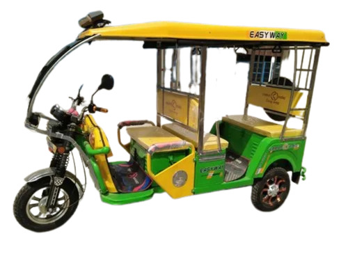 35 Kmph Optimum Low Maintenance Smooth Function Eco Friendly Metal E Rickshaw