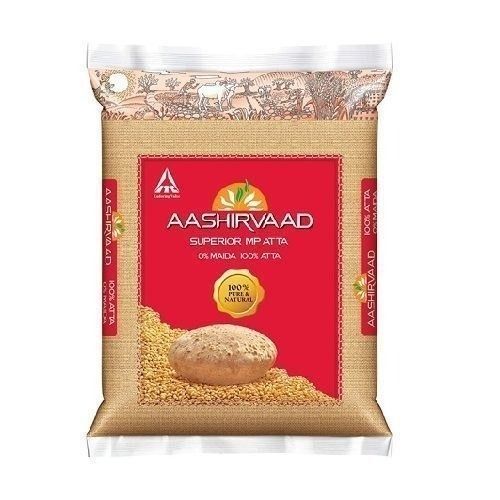 A Grade Pure And Dried Fine Ground Whole Wheat Flour, 10 Kilogram Additives: No