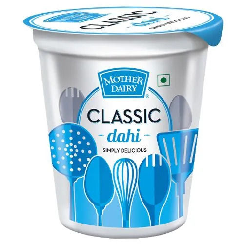 A Grade Pure And Fresh 4.5 Gram Fat No Added Flavor Mother Dairy Dahi  Age Group: Children