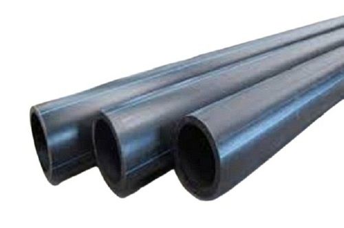 Round Black 16 Mm Thickness 6 Meter Length Hdpe Plastic Pipe