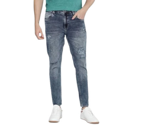 Casual Ware Skinny Rough Unfadable Denim Slim Fit Jeans For Men Age Group: >16 Years