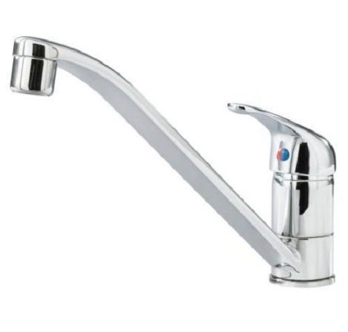 Glossy Finished Stainless Steel Single Lever Tap