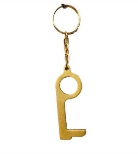 Indian Golden Polished Rust Proof Brass Metal Artificial Chain Key