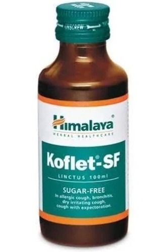 Liquid Koflet-Sf Sugar Free Cough Syrup, Pack Of 100 Ml