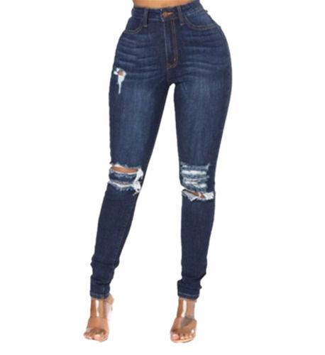 PLT Black Ripped 5 Pocket Skinny Jeans | PrettyLittleThing USA