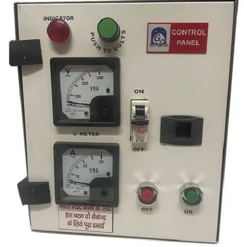 Powder Coated Single Phase Electrical Submersible Pump Control Panel Dimension(L*W*H): 420X320X150 Millimeter (Mm)