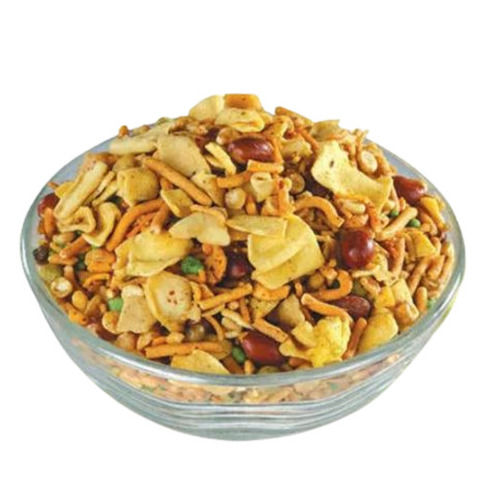 Spicy And Crunchy Fried A-Grade Ready To Eat Mix Namkeen Carbohydrate: 49.5 Percentage ( % )