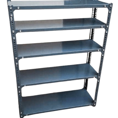 Machine Made Stainless Steel 15 X 48 X 72 Inches 17 Kg And 5 Tier Rack