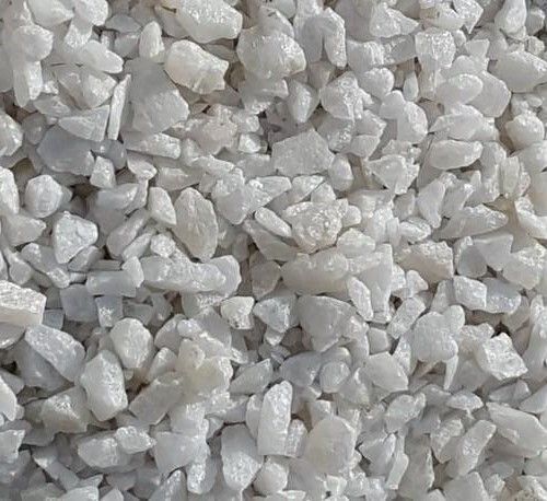 White Quartz Lump With 10mm Granular Size