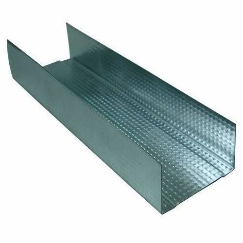 0.7 Mm Hot Rolled Galvanized Iron Ceiling Channel, 12 Feet Length