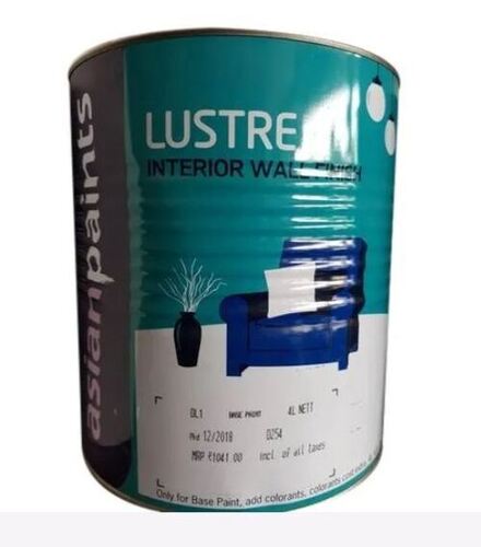 1 Liter Glossy Finished And Smooth Texture Acrylic Interior Paint Chemical Name: Titanium Dioxide