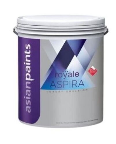 1 Liter Smooth Texture And High Gloss Weather Resistance Aspira Wall Paint  Chemical Name: Titanium Dioxide