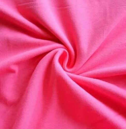 Light In Weight 44 Inches Washable And Smooth Plain Lycra Fabric 