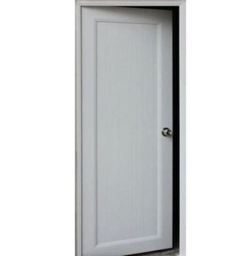 White 7 Foot Long Rectangular Water Resistance And Powder Coated Upvc Door