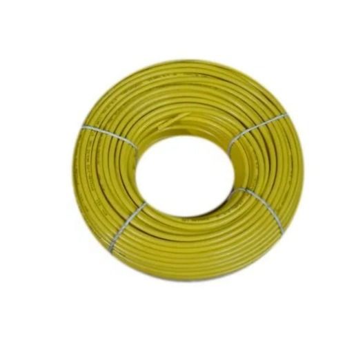 Yellow 90 Meter 220 Voltage 13 Ampere Copper Conductor Pvc Insulated Wire 