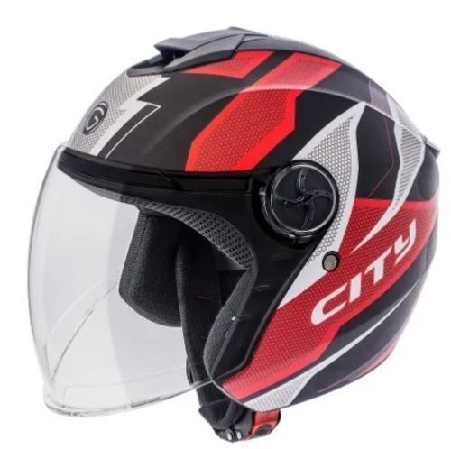 Adjustable Plastic Body Matt Finish Fiberglass Light Weight Full Face Helmet