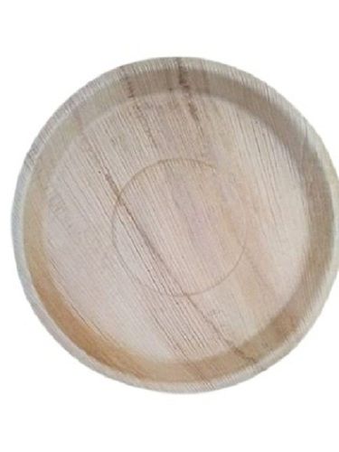 Ecofriendly And Durable Round Shape 12 Inch Size Areca Leaf Plates Usage: Industrial