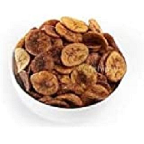 Fried Sweet Taste Healthy Round Shape Banana Chips For Snacks