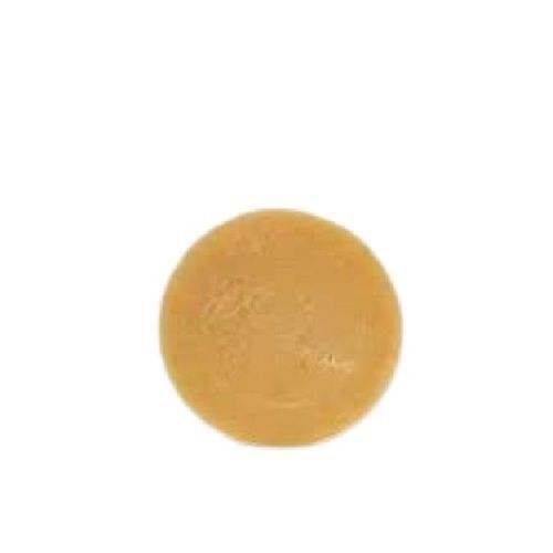 Round Shape Light Brown Almond Oil Bath Soap