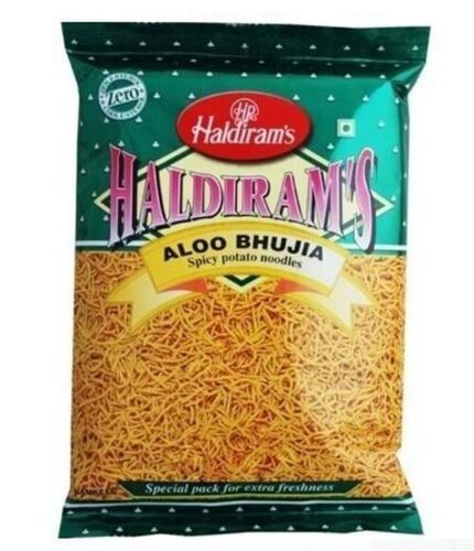 Spicy And Delicious Taste Fried A Grade Crispy Aloo Bhujia Namkeen  Carbohydrate: 7.6 Percentage ( % )