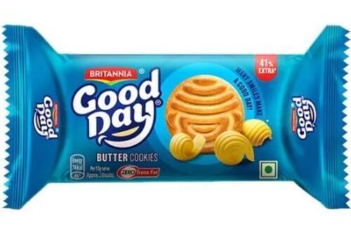 Sweet And Delicious Taste Low Fat Round Crispy Butter Biscuit