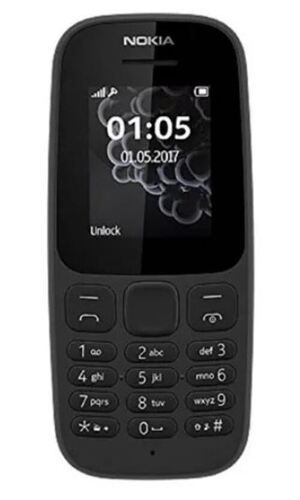 105 Keypad Mobile With1.8 Inches Display 240 X 320 Pixels 4 Mp Ram And Single Sim Battery Backup: 24 Hours