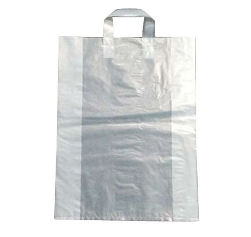 White 12 X18 Inches Long Plain Rectangular High Density Polyethylene Bag