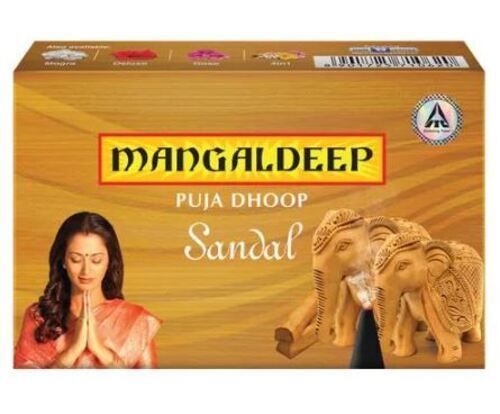 2.5 Inches Environment Friendly Chandan Fragrance Dhoop Cones Burning Time: 20 Minutes