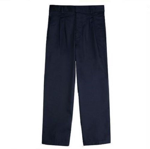 Ankle Length Regular Fit Plain Cotton School Uniform Trouser For Boy 