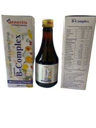 B Complex With L-Lysine Syrup 