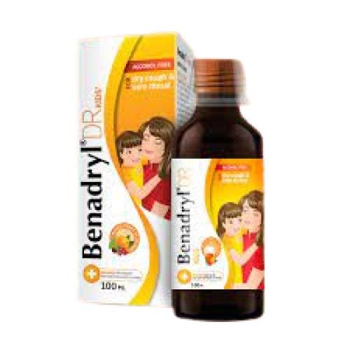 Benadryl Cough Syrup 100 Ml For Children