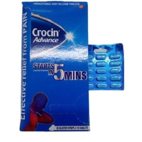 Powder Crocin Tablet For Quick Pain Reliever