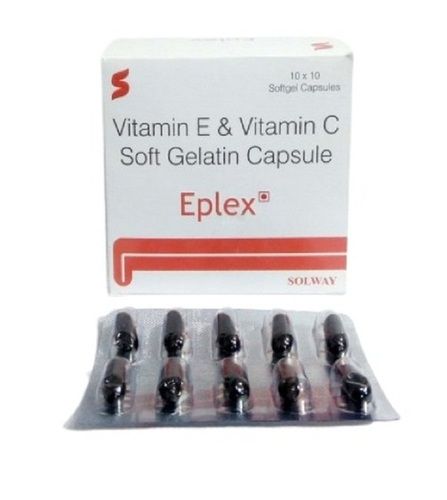 Eplex Vitamin E And Vitamin C Capsule  Shelf Life: 1 Years