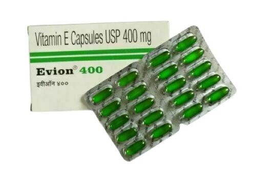Evion-400 Vitamin E Capsules 400mg