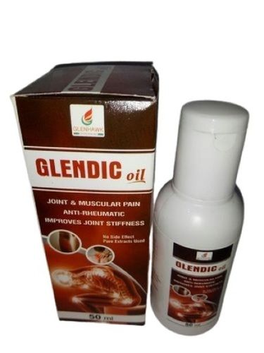 Glendic Antirheumatic Herbal Pain Killer Oil For Joint Pain Packaging: Bottle Pack