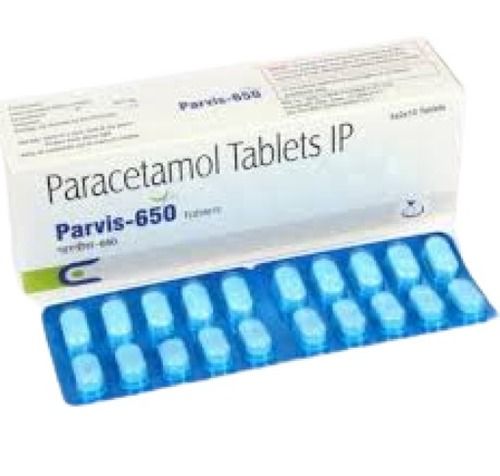 White Parvis - 650 Paracetamol Tablet