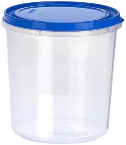 Round Air Tight Polypropylene Plastic Container, 10 Liters Storage Capacity
