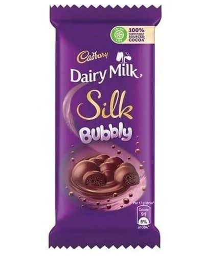 Sweet And Delicious Sime Solid Bar Cadbury Chocolate with 4 Months Shelf Life