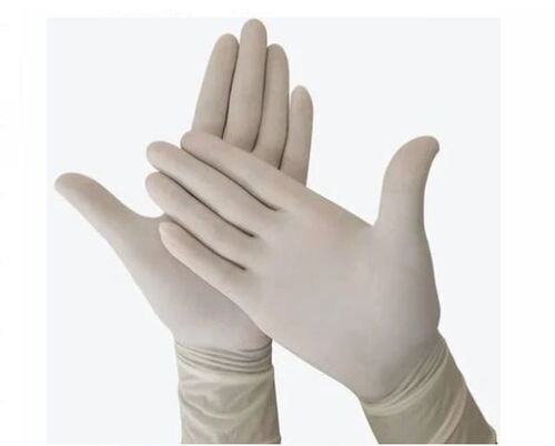 Fruit Gatherer With Extension Pipe Waterproof And Disposable Plain Medical Grade Full Finger Rubber Hand Glove 