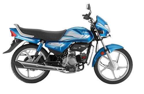 100 Cc Engine 20 Liter Fuel Tank 60.4 Km/l Mileage Deluxe Bike