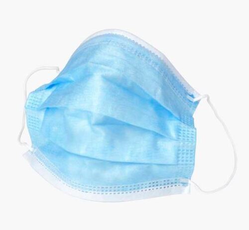 17.5X9.5 Cm Disposable Surgical Non Woven 3 Ply Face Mask Age Group: Suitable For All Ages