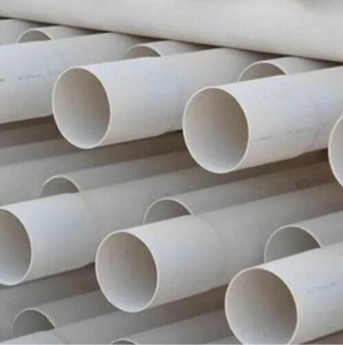 White 9 Meter 2 Mm Thick Seamless Round Pvc Pipes