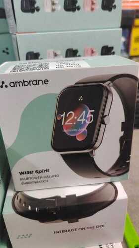 Ambrane Smart Watch For Real-Time Health Monitoring