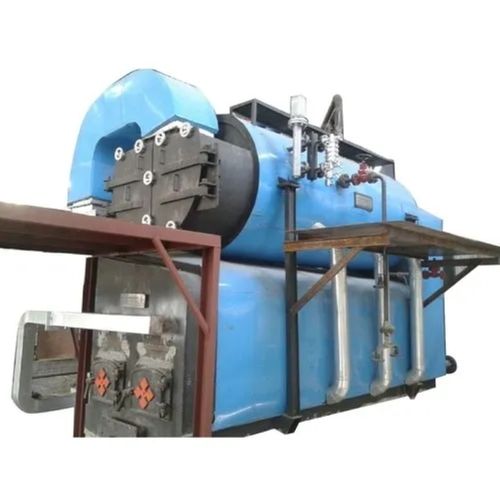 Horizontal Style Medium Pressure Mild Steel Steam Boiler For Industrial Purposes Capacity: 4800 Kg/Hr