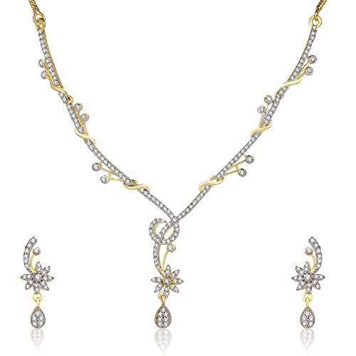 Ladies Artificial Necklace Set With Earring For Party Wear