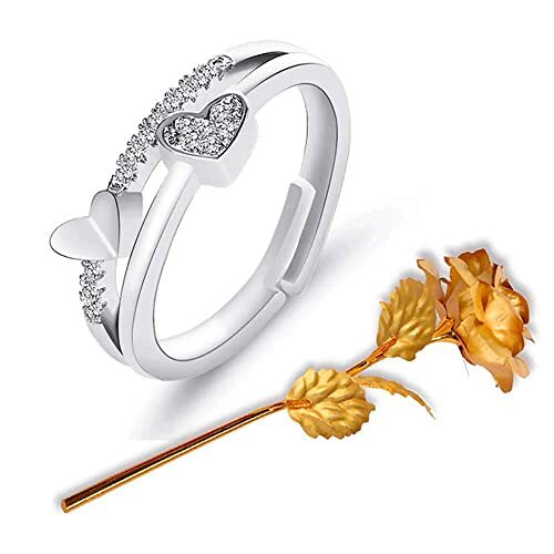 Ladies Artificial Diamond Rings Sparkling Stones Infinity Loop Fashion  Finger Jewelry | Fruugo NO