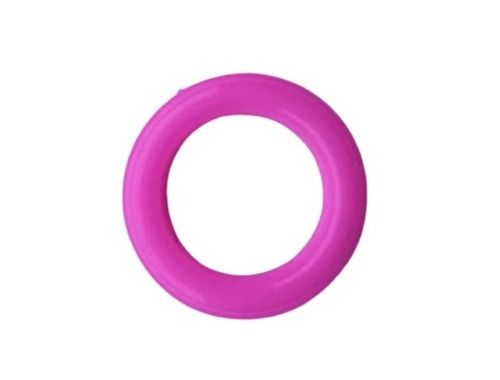 Pink Pack Of 100 Pieces 2 Inches Round Pvc Plastic Body Curtain Rings