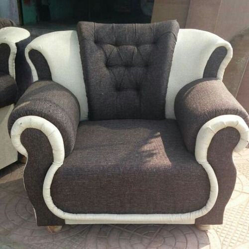 Durable Single Sitting Wooden Sofa Chair For Living Room