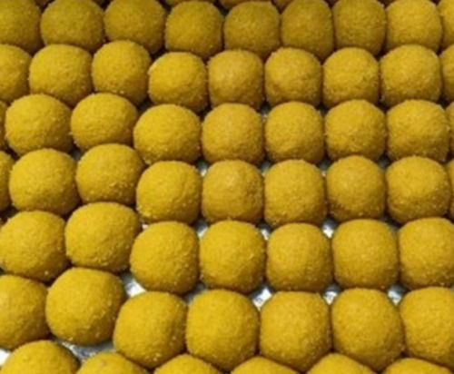 Sweet And Delicious Ready To Eat A Grade Pure Soft Round Besan Laddu Sweets