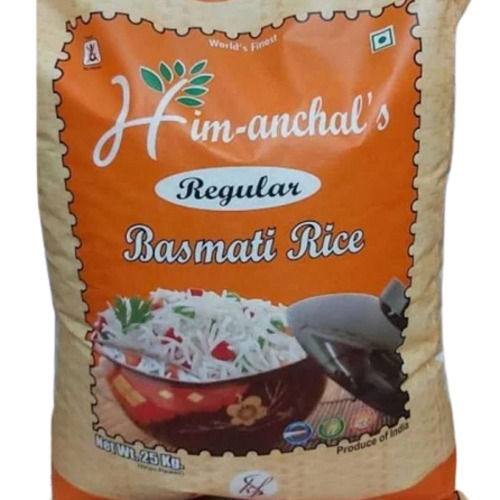 25 Kilogram Common Cultivated Pure And Dried Long Grain Basmati Rice